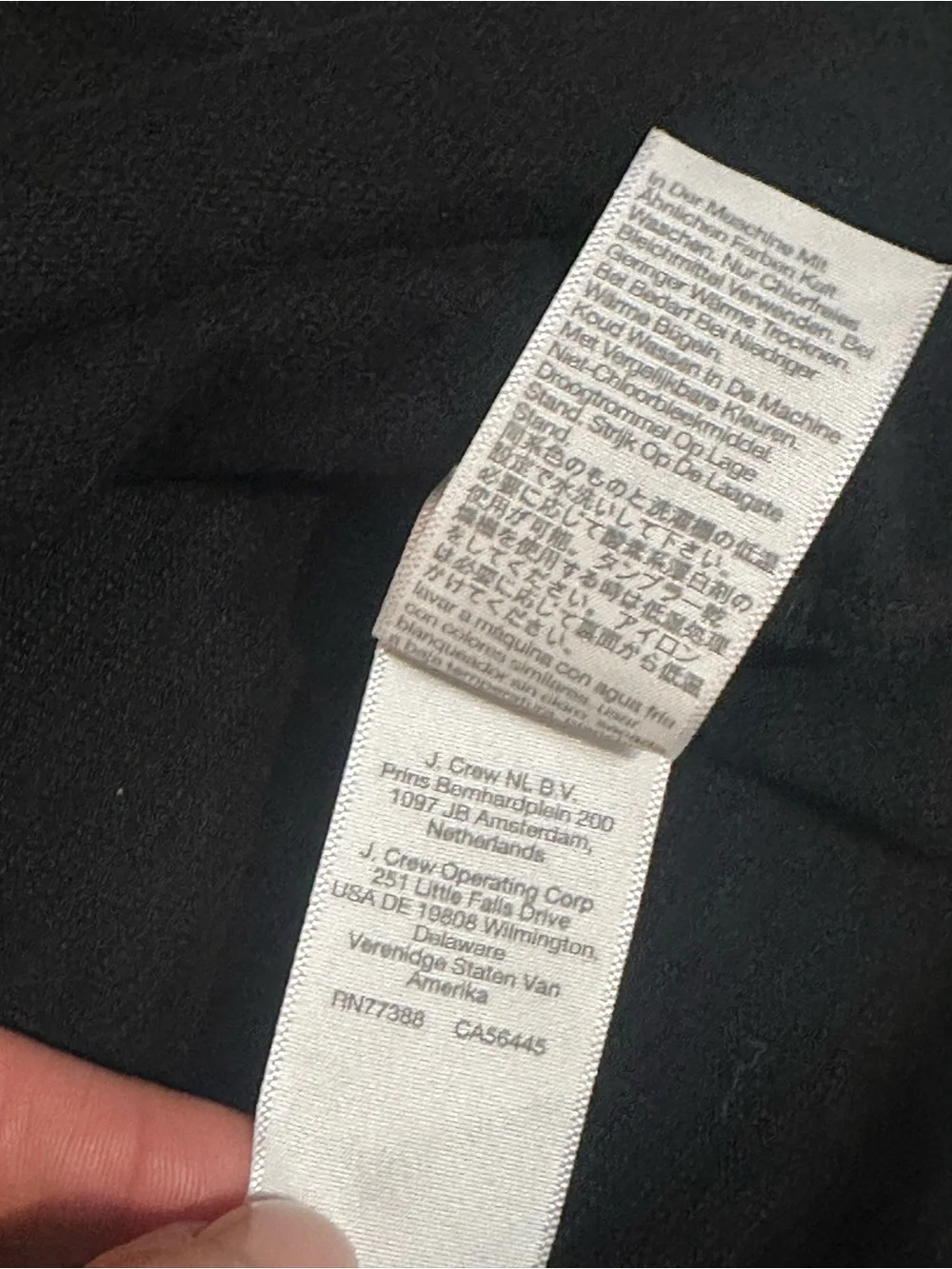 Madewell Heavyweight Slub Black Short-Sleeve Crewneck Tee 100% Cotton - Small